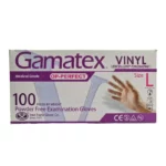 دستکش وینیل بدون پودر گامیتکس (Gamatex)