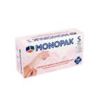 دستکش وینیل مدل مونوپاک سایز S بسته 100 عددی | باکیفیت و اقتصادی