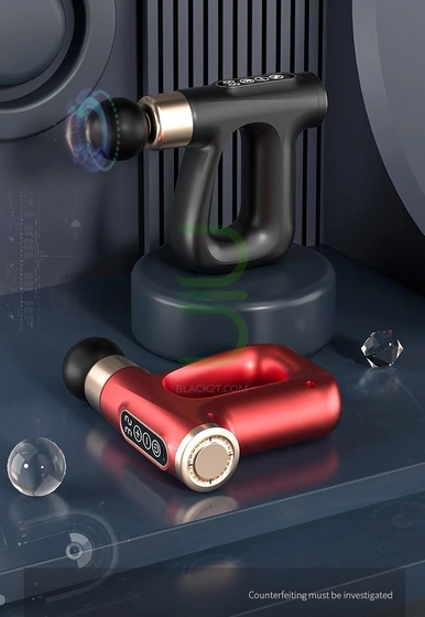 ماساژور برقی تفنگی مدل KH-740 | با ۴ سری قابل تعویض و ۵ حالت لرزشی ؛ برای رفع خستگی و آرامش عضلات
